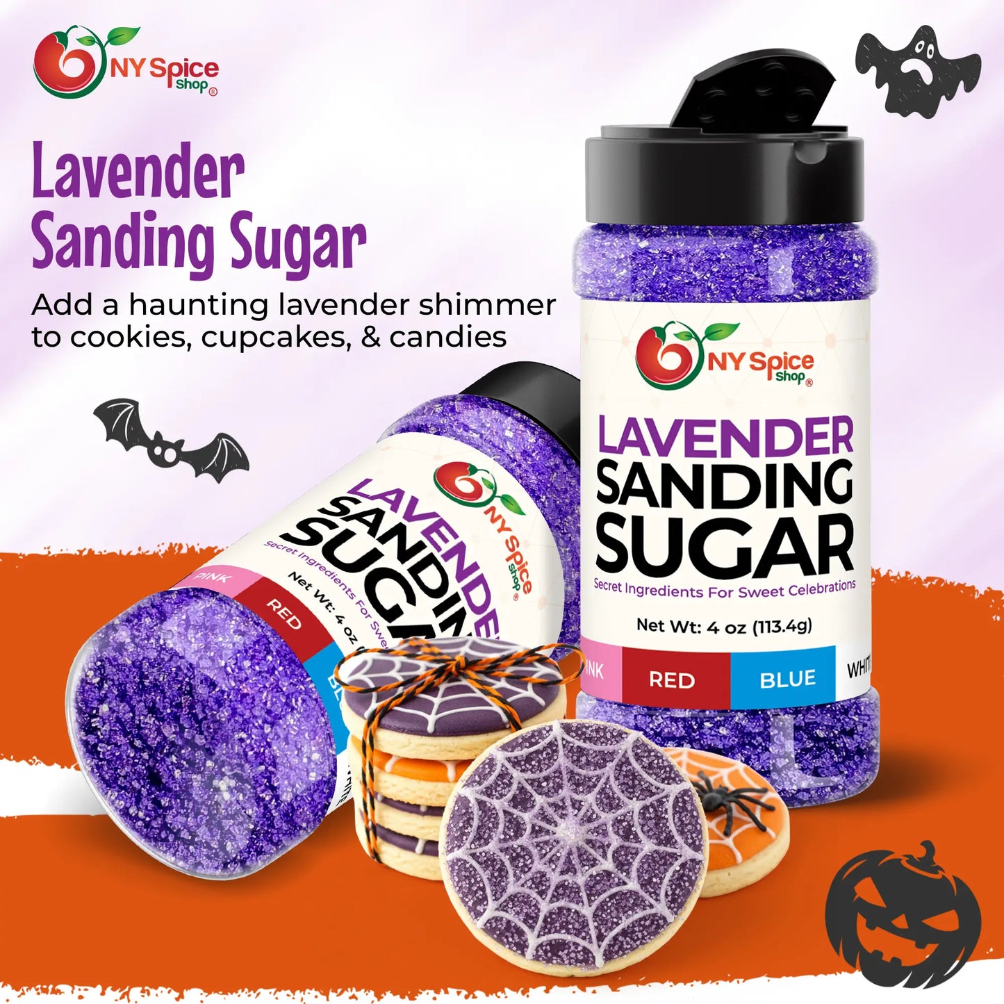Lavender Sanding Sugar