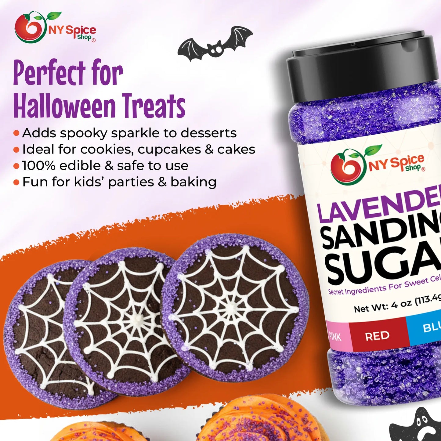 Lavender Sanding Sugar