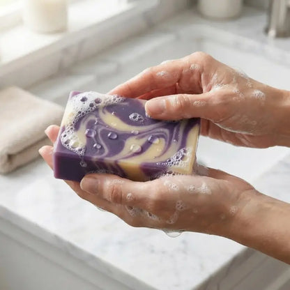 Lavender Lemongrass Cold Process Soap Bars - NY Spice Shop