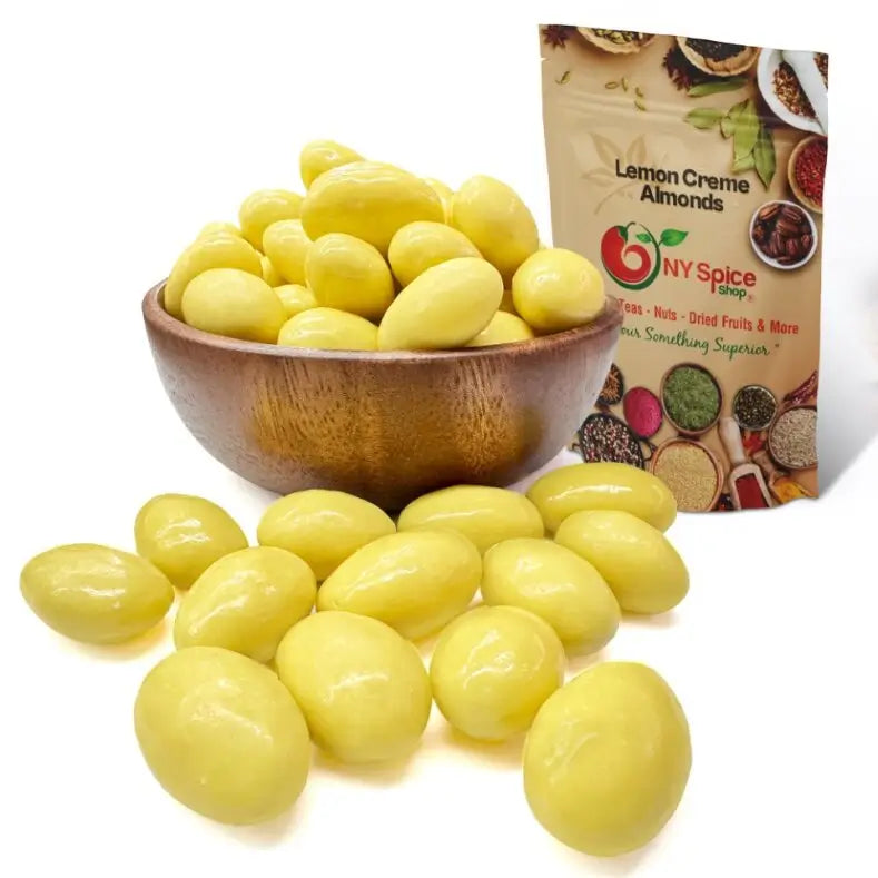 Lemon Creme Almonds - NY Spice Shop