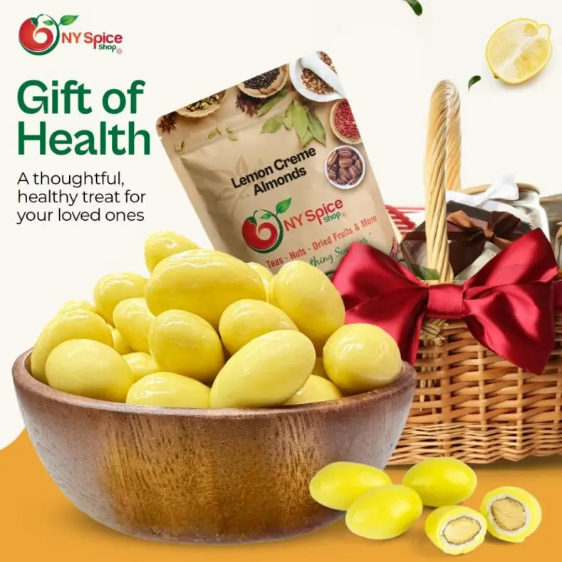 Lemon Creme Almonds - NY Spice Shop