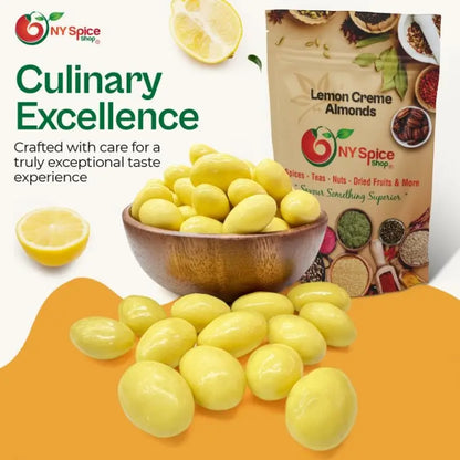 Lemon Creme Almonds - NY Spice Shop