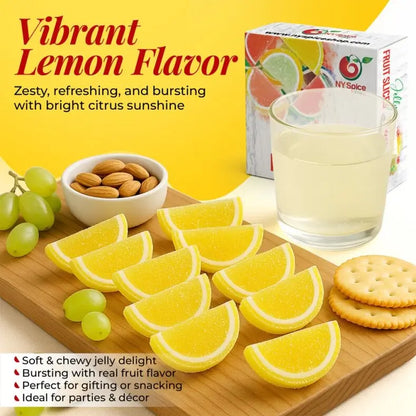 Lemon Jelly Fruit Slices -NY Spice Shop
