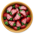 Licorice Strawberries