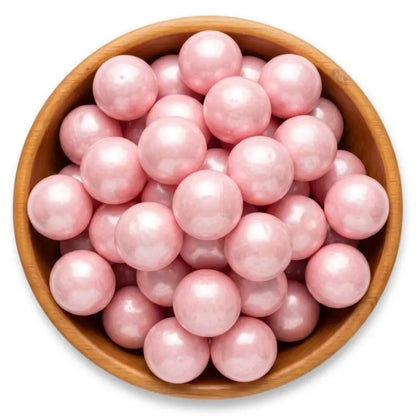 Light Pink Shimmer Gumballs - Tutti Frutti Flavor