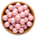Light Pink Shimmer Gumballs - Tutti Frutti Flavor