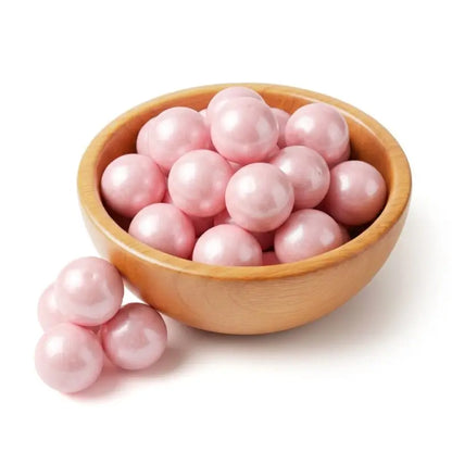Light Pink Shimmer Gumballs - Tutti Frutti Flavor