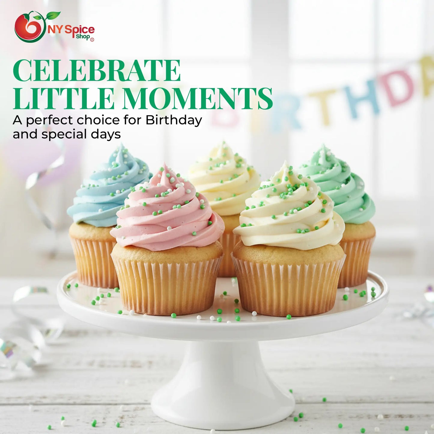 Lime Green Nonpareils - NY Spice Shop