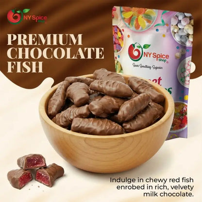 Milk Chocolate Covered Fish - NY Spice Shop