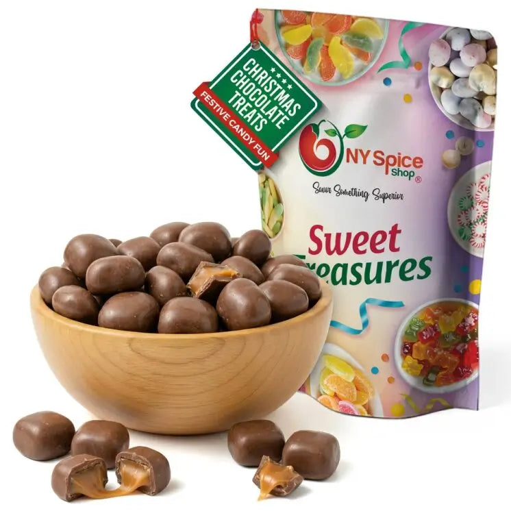Milk Chocolate Sea Salt Caramels - NY Spice Shop