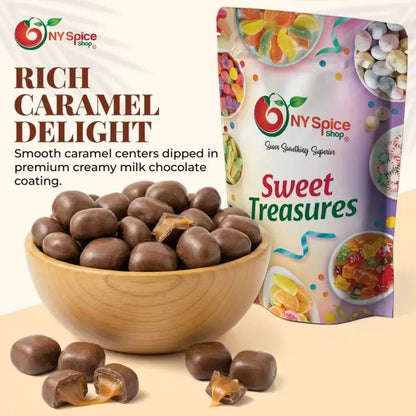 Milk Chocolate Sea Salt Caramels - NY Spice Shop