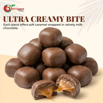 Milk Chocolate Sea Salt Caramels - NY Spice Shop