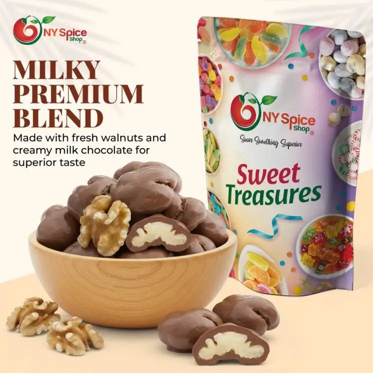 Milk Chocolate Walnuts - NY Spice Shop