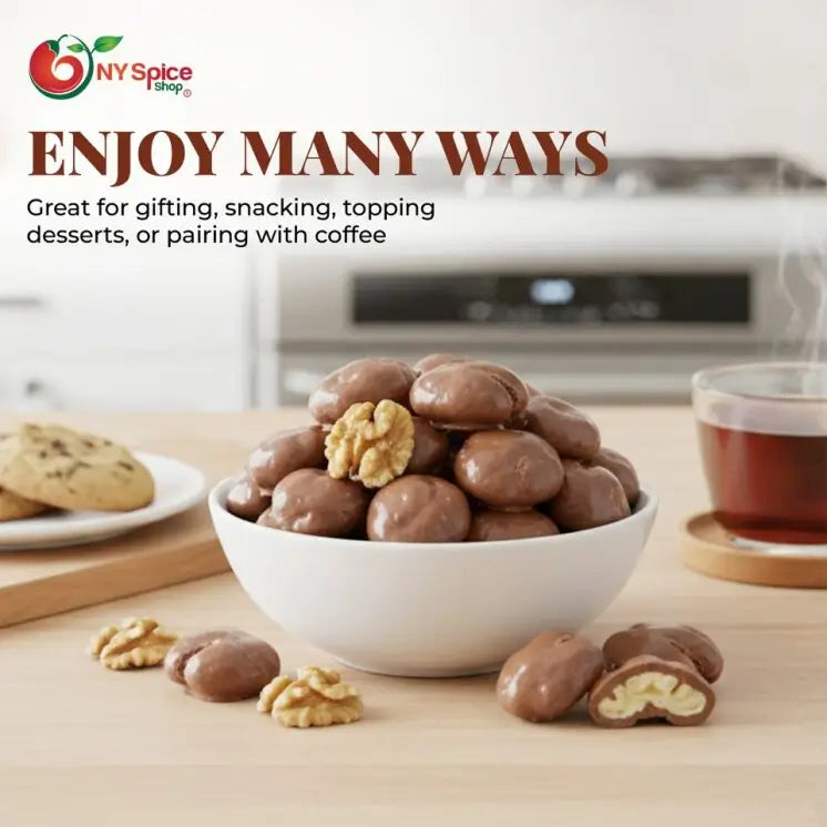 Milk Chocolate Walnuts - NY Spice Shop