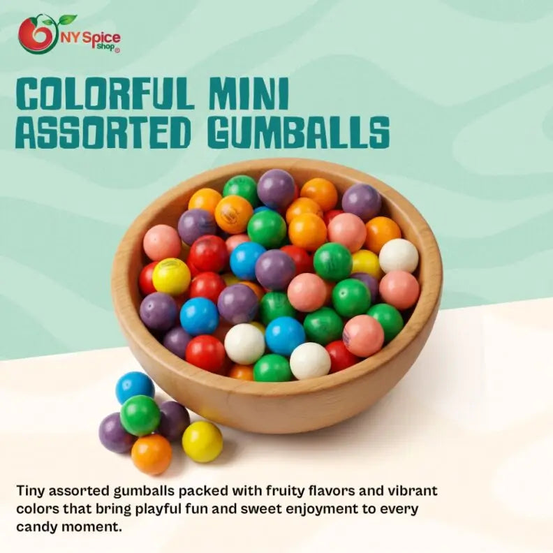 Mini Assorted Gumballs - NY Spice Shop