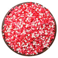 Multicolored Heart Sprinkles