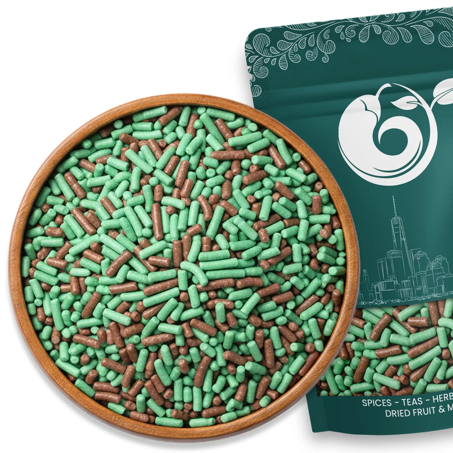 Chocolate Mint Sprinkles