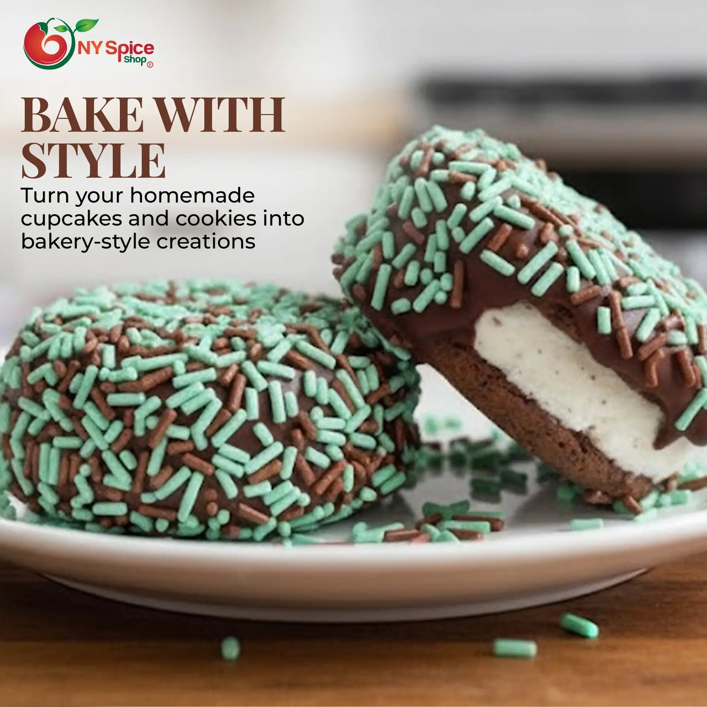 Chocolate Mint Sprinkles