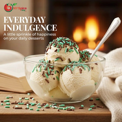 Chocolate Mint Sprinkles