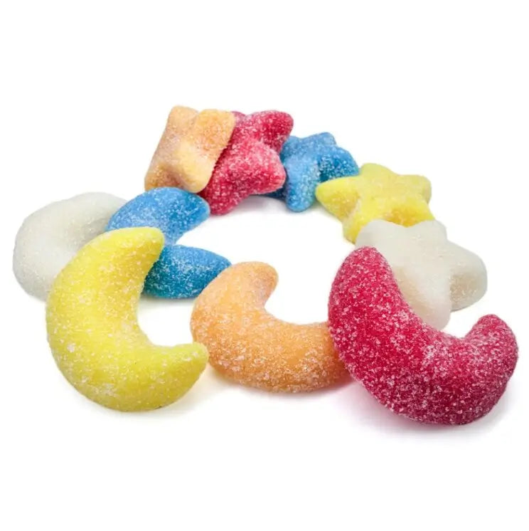 Gummy Glitter Sour Stars & Moons - NY Spice Shop