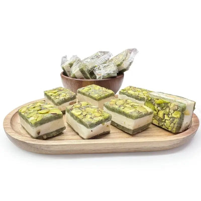 Nougat Pistachios Square - NY Spice Shop