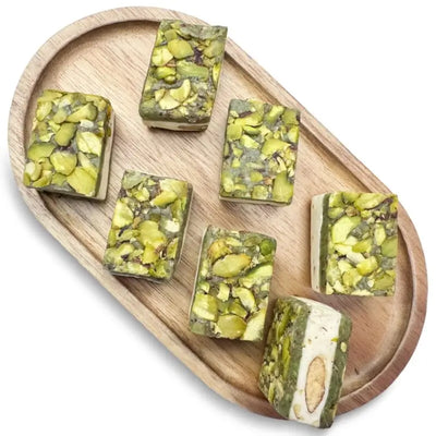 Nougat Pistachios Square - NY Spice Shop