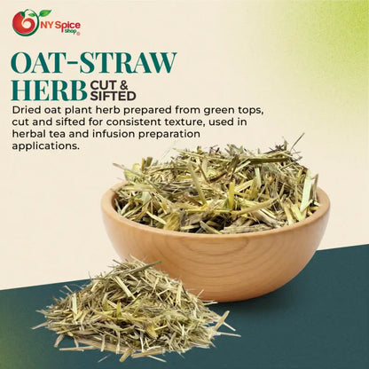 Oatstraw Herb Cut & Sifted - Wildcrafted
