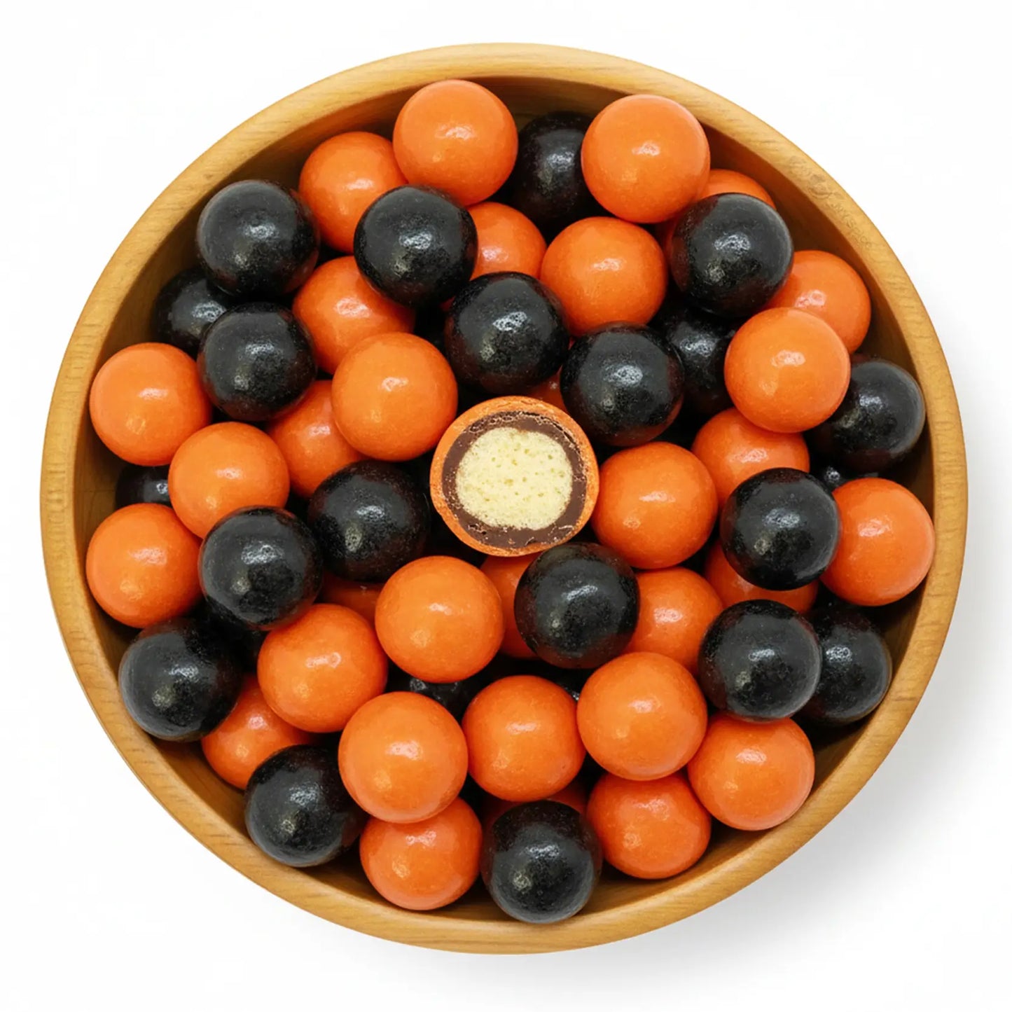Orange & Black Dark Chocolate Malted Milk Balls