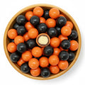 Orange & Black Dark Chocolate Malted Milk Balls