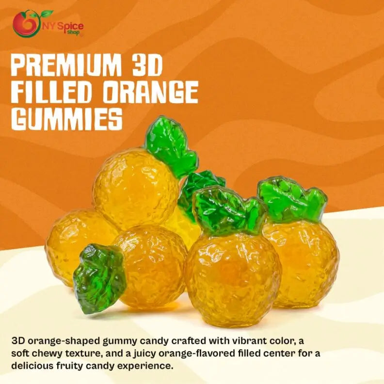 Orange Fruit Filled Gummy - NY Spice Shop