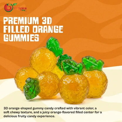 Orange Fruit Filled Gummy - NY Spice Shop