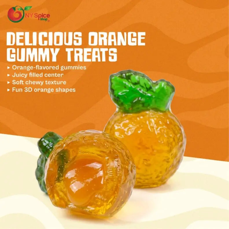 Orange Fruit Filled Gummy - NY Spice Shop