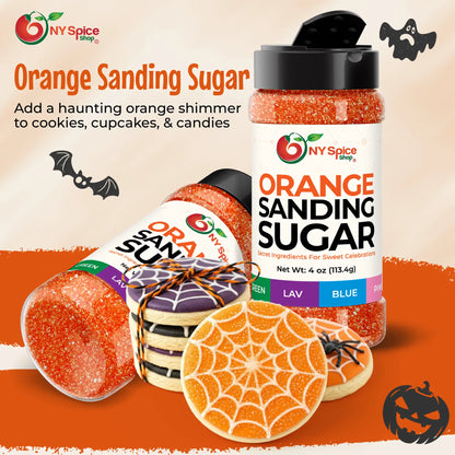Orange Sanding Sugar - NY Spice Shop