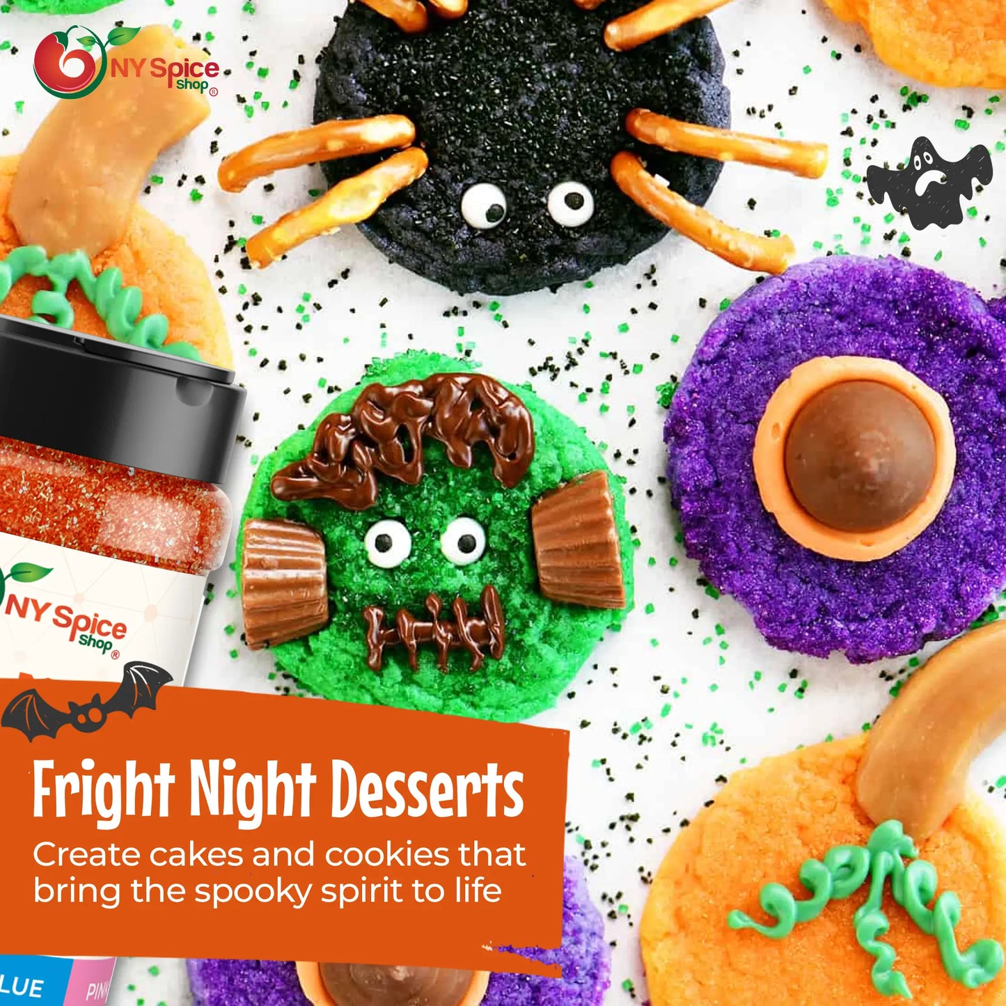 Orange Sanding Sugar - NY Spice Shop