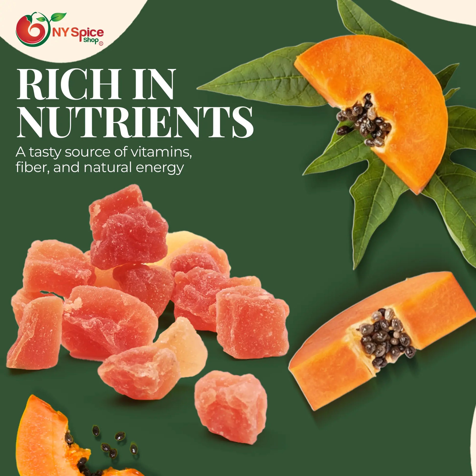 Papaya Chunks - NY Spice Shop
