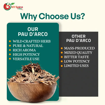 Pau D'arco / Ipe Roxo - Cut & Sifted - NY Spice Shop