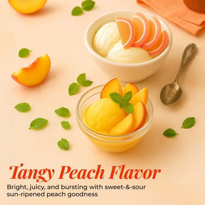 Sour Peach Jelly Fruit Slices - NY Spice Shop