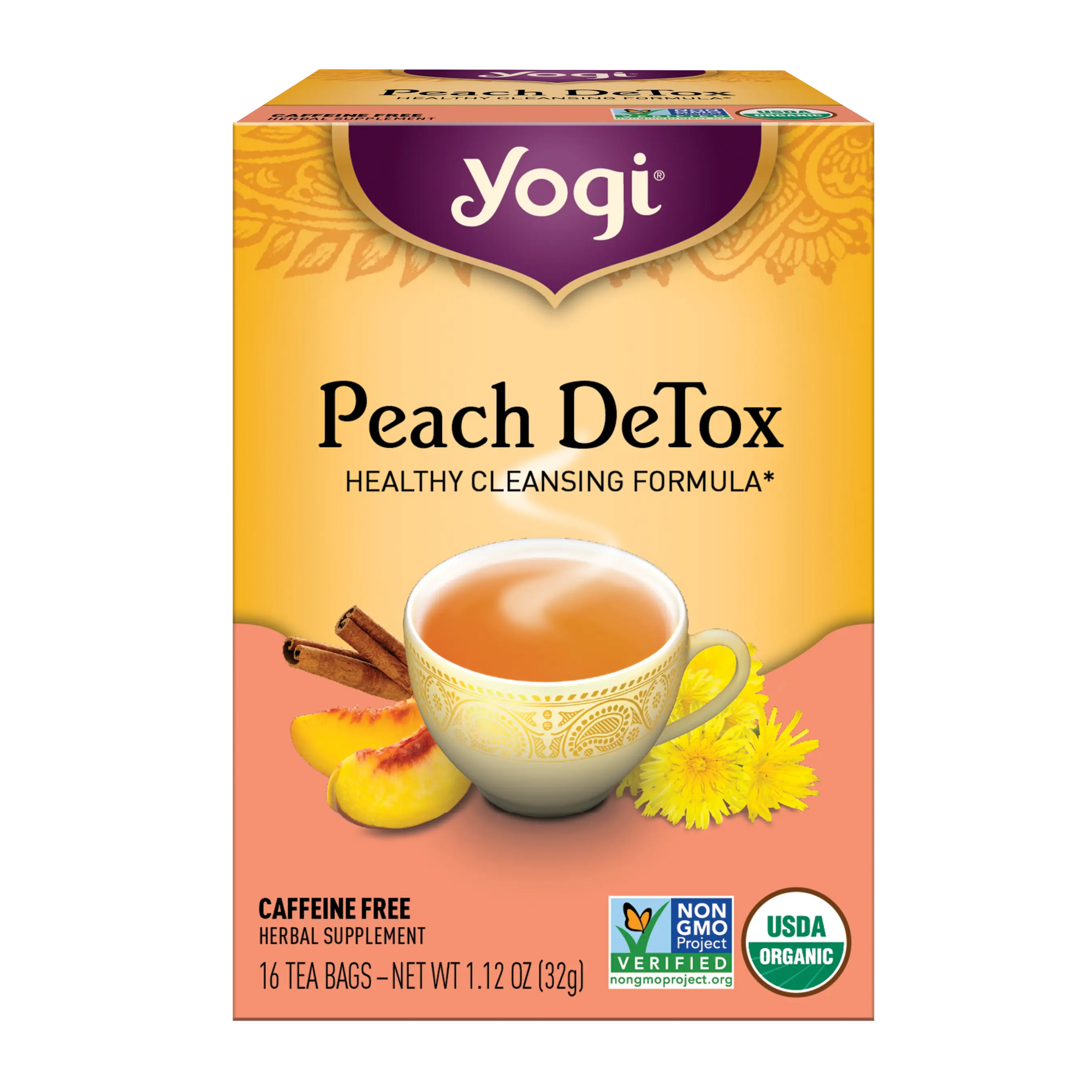 Peach Detox Tea