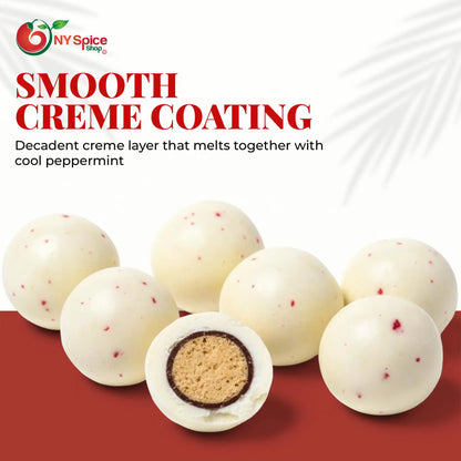 Peppermint Twist Malted Milk Balls - Peppermint Malt Balls