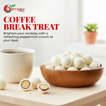 Peppermint Twist Malted Milk Balls - Peppermint Malt Balls