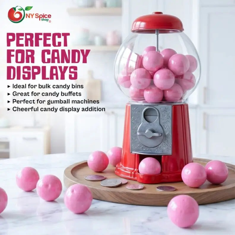 Pink Gumballs - Bubble Gum Flavor - NY Spice Shop