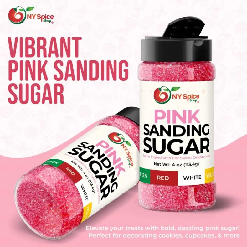 Pink Sanding Sugar - NY Spice Shop