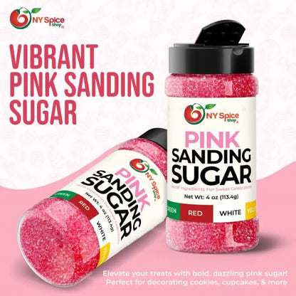 Pink Sanding Sugar - NY Spice Shop