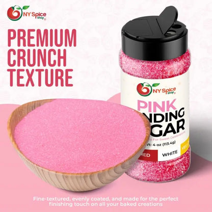 Pink Sanding Sugar - NY Spice Shop
