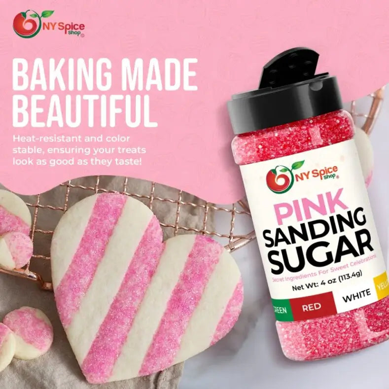 Pink Sanding Sugar - NY Spice Shop
