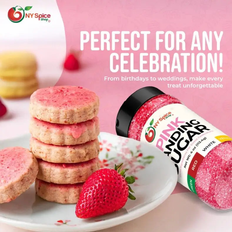 Pink Sanding Sugar - NY Spice Shop