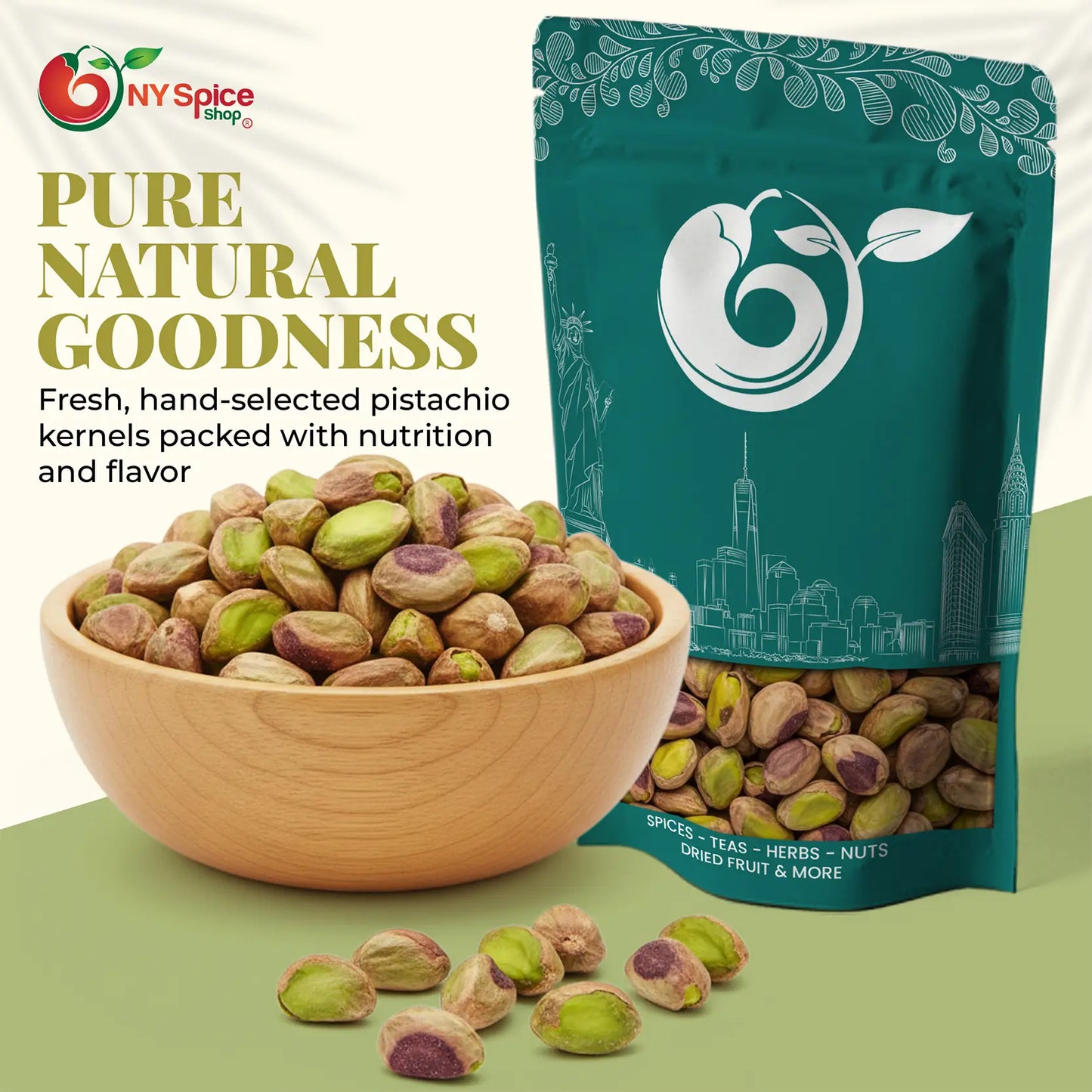 Pistachio Kernel - NY Spice Shop