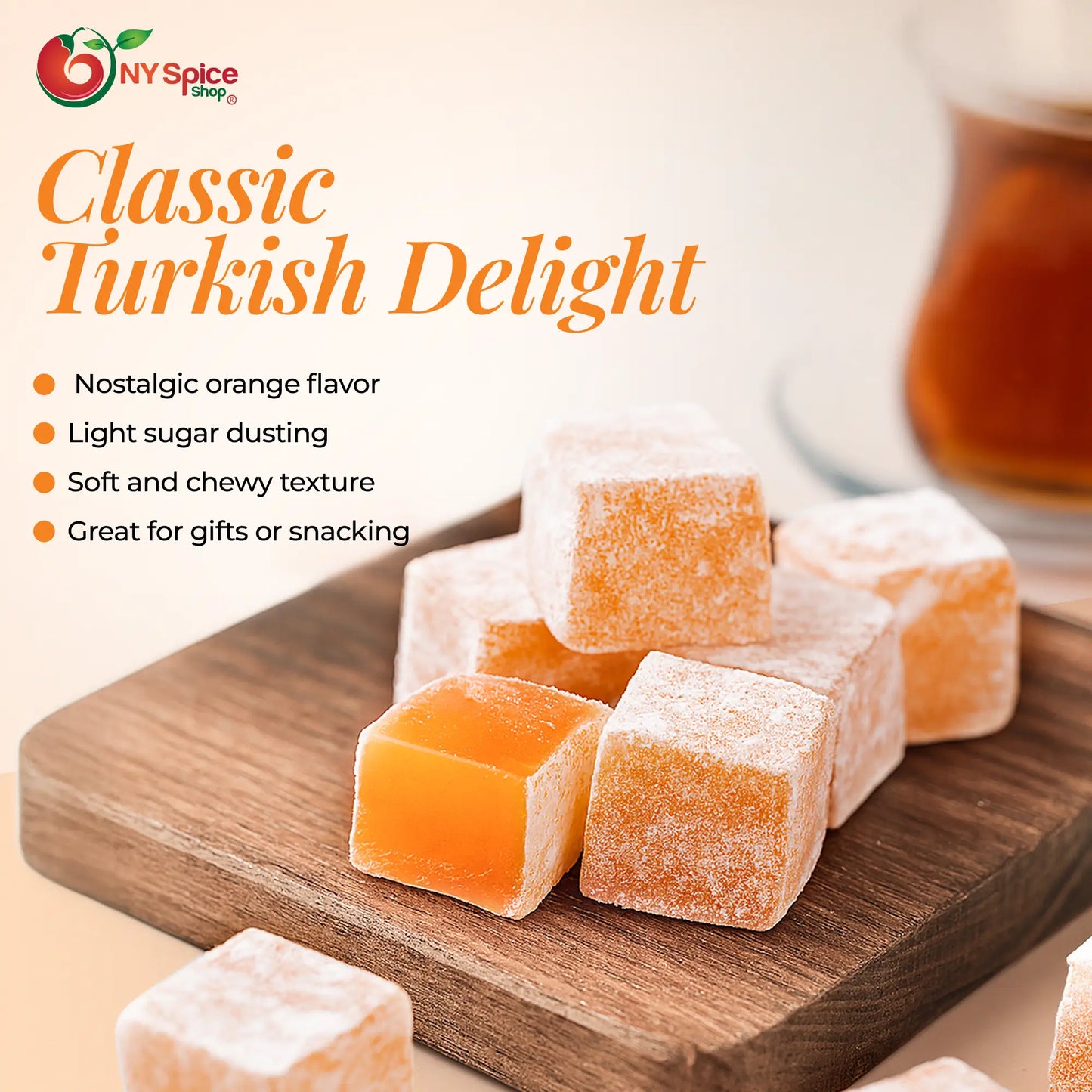 Turkish Delight Plain - NY Spice Shop