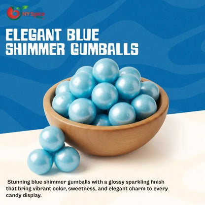 Powder Blue Shimmer Gumballs - NY Spice Shop