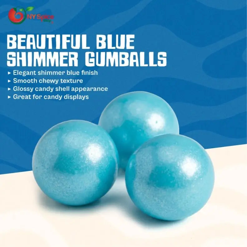 Powder Blue Shimmer Gumballs - NY Spice Shop